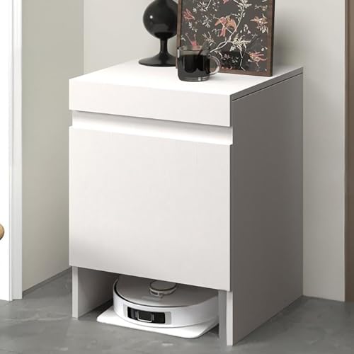 Robot Vacuum Stand Cabinet,Storage Cabinet with Doors - Image 2