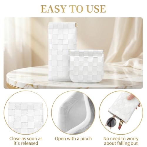 4 PCS Small Makeup Bag for Purse,Mini Cosmetic Bags Waterproof - Image 7