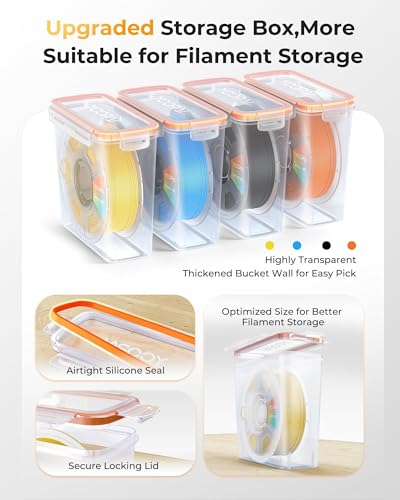 YOOPAI Pro Filament Storage Box – Precision-Fit Airtight - Image 3