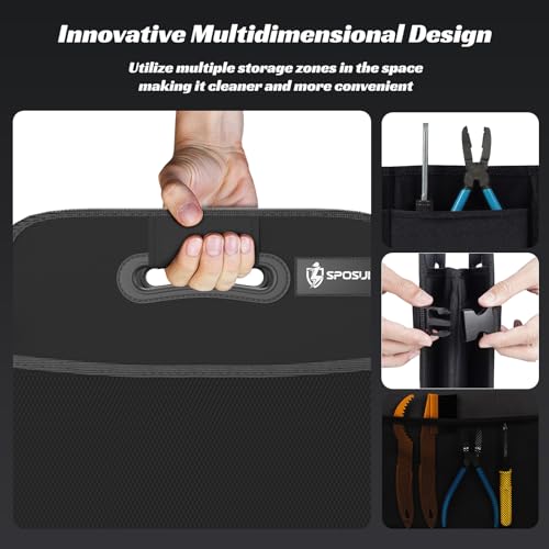 Trunk Organizer for Car - 70L Collapsible Sturdy Car - Image 6