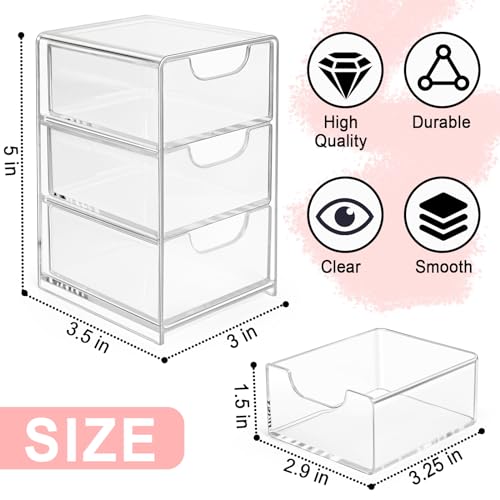Small Desk Organizer with Drawer, Desktop Organization for Office - Image 3