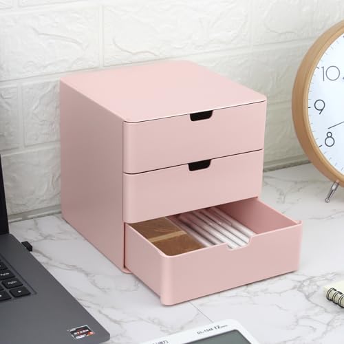 3-Drawer Vanity Organizer, Compact Storage Organization Drawers - Image 3