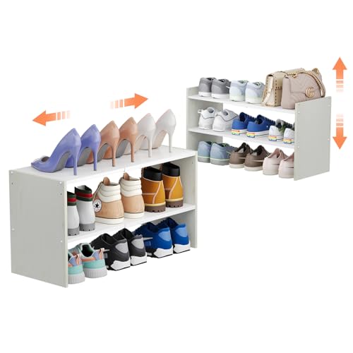 X-cosrack 2 Pack 2-Tier Shoe Rack Organizer for Closet - Image 2