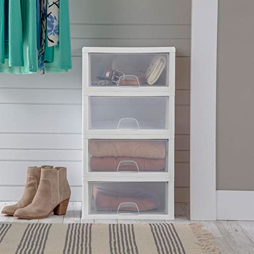 Sterilite Stacking Drawer Storage Organizer for Clothes, 16 Quart - Image 6