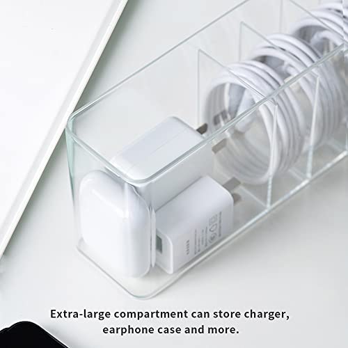 Charger Cable Cord Storage Organizer Box - Image 6