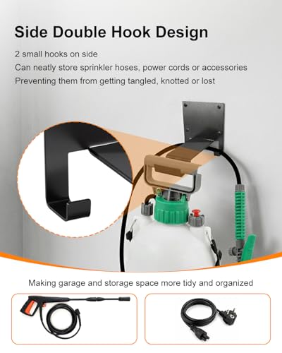 Pump Sprayer Holder, 2 Pack Backpack Blower Wall Mount - Image 4