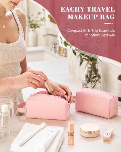 Small Makeup Bag for Women Travel Toiletry Bag Cosmetic Pouch - Image 3