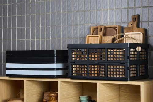 Aebeky 3-Pack Plastic Collapsible Storage | Home Organization - Image 3
