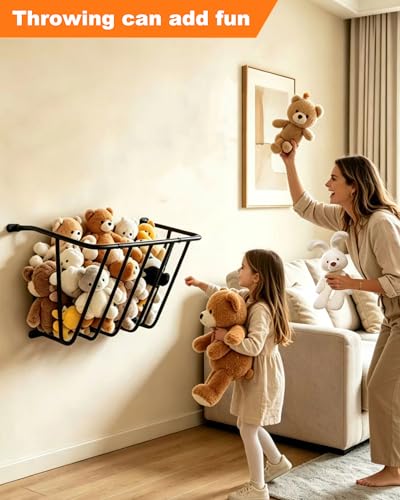 Wall Mounted Blanket Holder, Heavy Duty Metal Thicken Rack - Image 3
