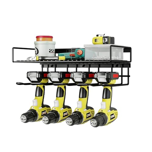Power Tool Organizer Heavy Duty Wall Mount Drill Tools Holder - Image 2