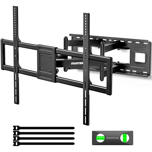 monTEK Heavy Duty Full Motion TV Wall Mount for 60-120 Inch Extra - Image 2