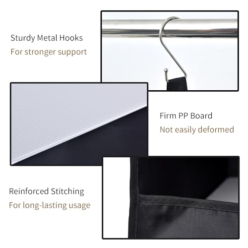 GRANNY SAYS 4-Shelf Hanging Closet Organizer, Foldable Storage - Image 7