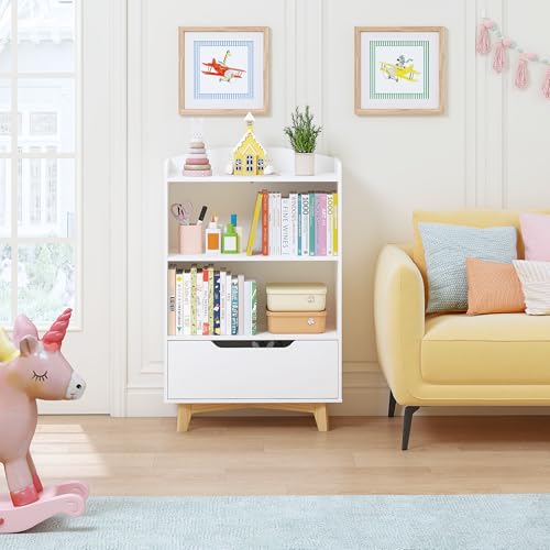 UTEX Kids Bookshelf, Children Bookcases with Drawer, | All Products - Image 5