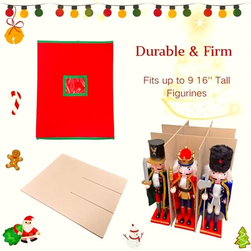 Large Christmas Nutcracker Storage Container | Home Organization - Image 5