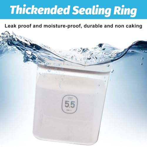 5.5L Laundry Detergent Dispenser with One-Press Lid Pod - Image 6