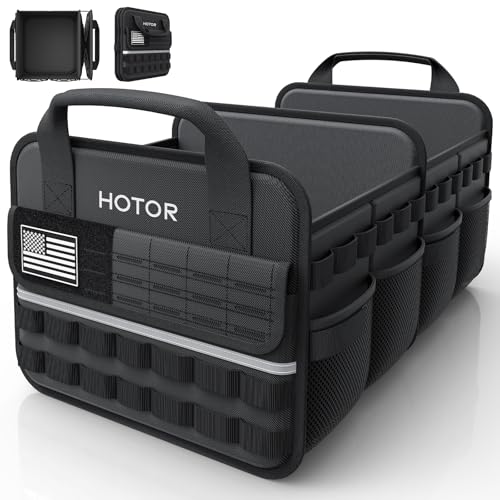 HOTOR Tactical Trunk Organizer - Car Storage with Front - Image 2
