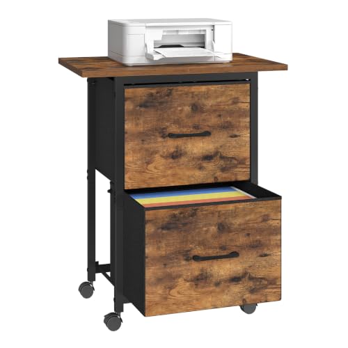 MAHANCRIS 2 Drawer File Cabinet, Vertical Filing Cabinet - Image 2