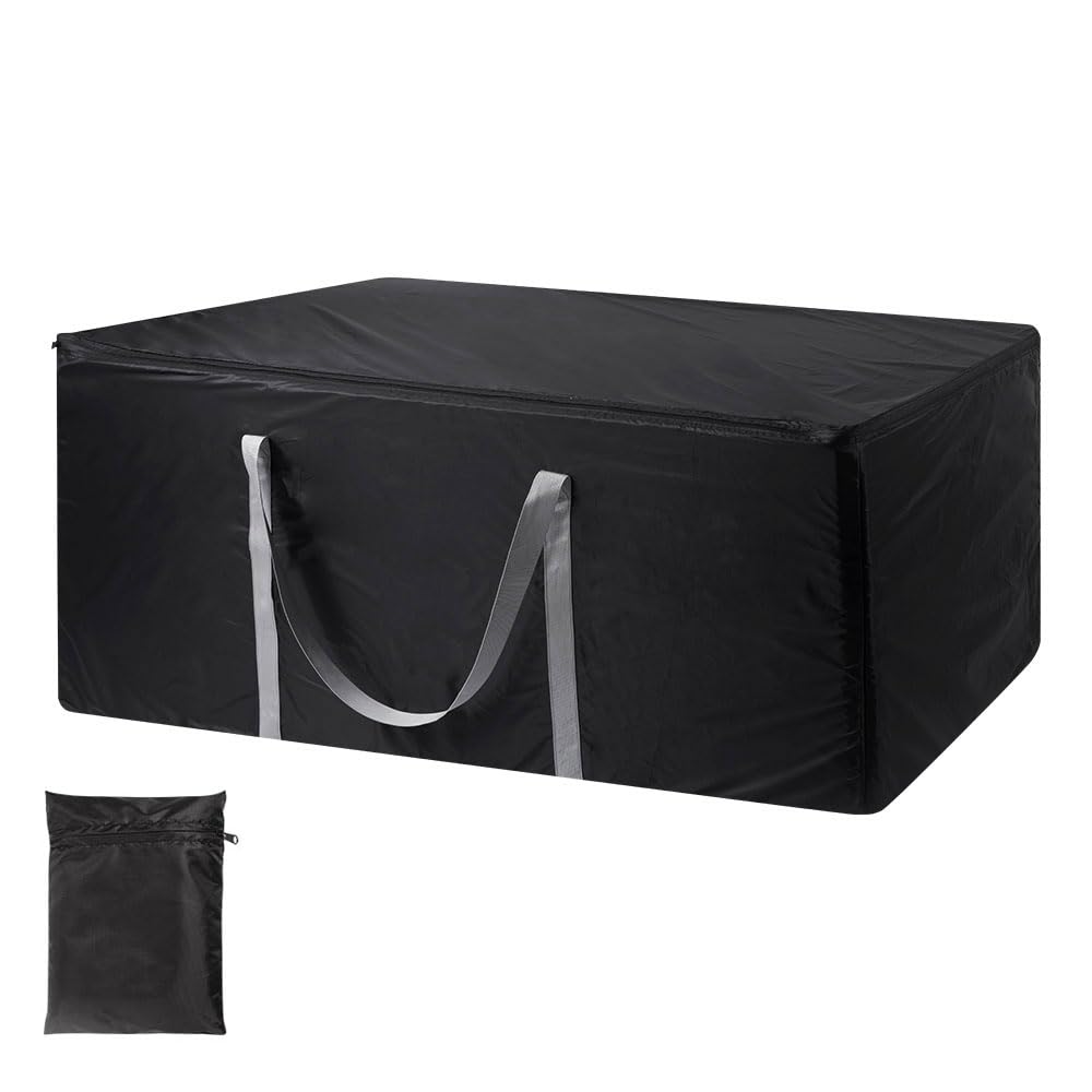 Uranshin 177 Gallon Patio Cushion Storage Bag with Zippers - Image 1