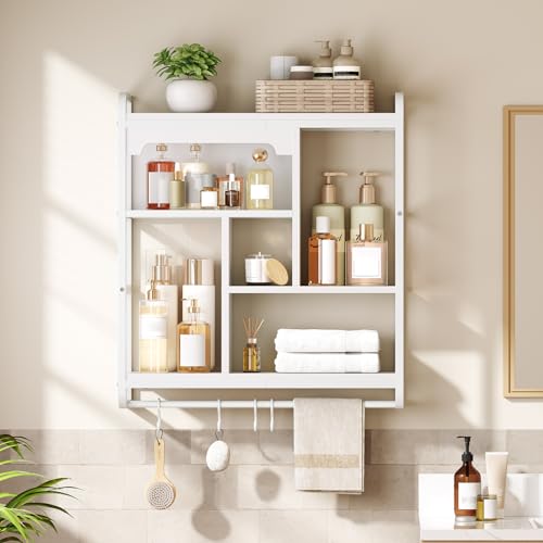 HOOBRO Gaming Floating Shelves for Wall, 26.4" LED wall Shelf - Image 7
