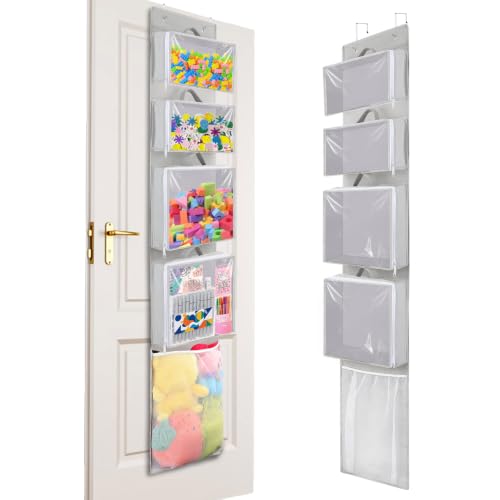 Over Door Toy Organizer, Hanging Stuffed Animal Storage - Image 2