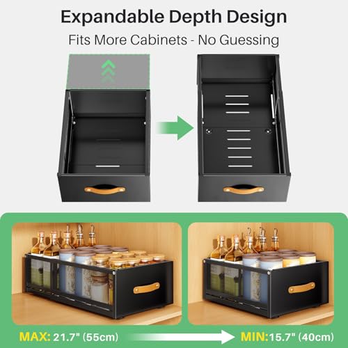 Pull out Cabinet Organizer, 2-Pack | Home Organization - Image 4