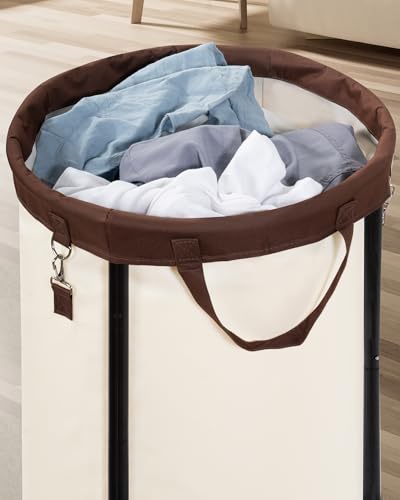 STORAGE MANIAC Rolling Laundry Hamper with Wheels 110L - Image 3