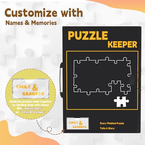 Puzzle Storage Folder with Labeling Tab,Puzzle Binder - Image 6