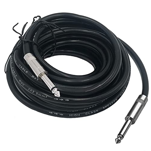 2 Pack 1/4" TS to TS Speaker Cable 50 Feet 12AWG 2 C | All Products - Image 7