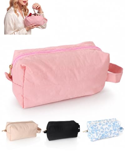 Small Makeup Bag for Women Travel Toiletry Bag Cosmetic Pouch - Image 2
