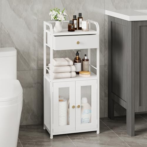 14.57"x32.28" Bathroom Storage Cabinet – Freestanding - Image 3