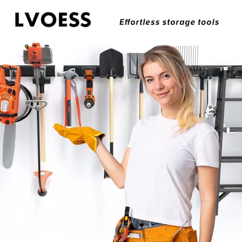64'' Garage Tool Organizer Wall Mount, 620lbs Heavy Duty - Image 3
