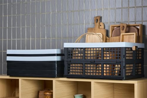 Aebeky 3-Pack Plastic Collapsible Storage | Home Organization - Image 7