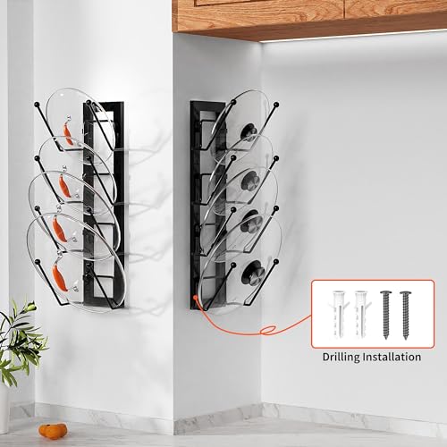 Cisily 8 Layers of Adjustable Pot Lid Organizer Rack | All Products - Image 7