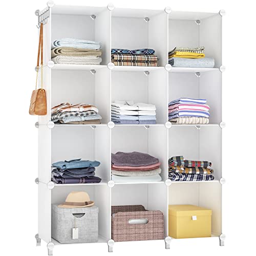 HOMIDEC Closet Organizers and Storage, 12 Cube Storage Organizer - Image 2