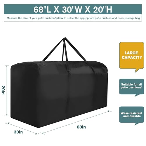 Patio Water-Resistant Extra Large Protective Zippered - Image 3