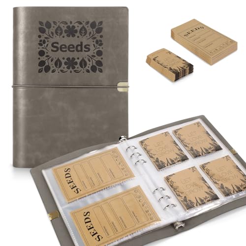 Seed Storage Organizer, Seed Packet Organizer Binder - Image 2