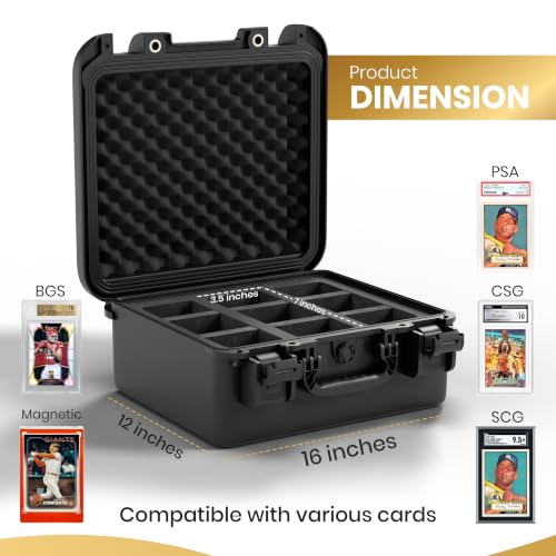 Graded Card Case & Toploader Storage Box - Holds 100 PSA Slabs - Image 4