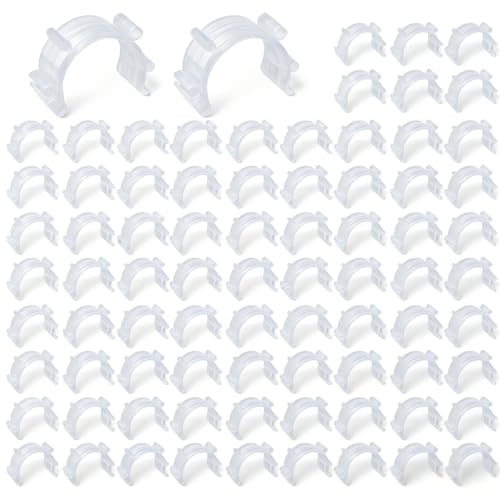 TIVTHINE Sewing Clips, Clear Plastic, 50 Pcs - Image 2