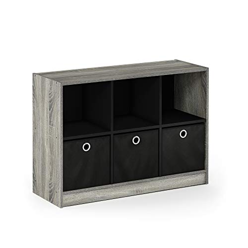 Furinno Basic 6-Cube Book Shelf with Open Shelf, 3 x | All Products - Image 6
