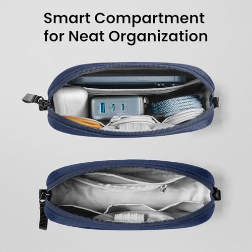 tomtoc Electronics Organizer Travel Case, Cable Organizer - Image 3