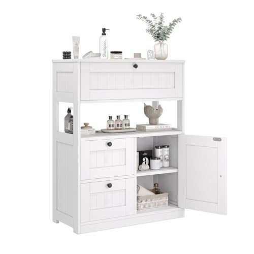 Bathroom Cabinet, Modern Bathroom Floor Storage Cabinet - Image 2
