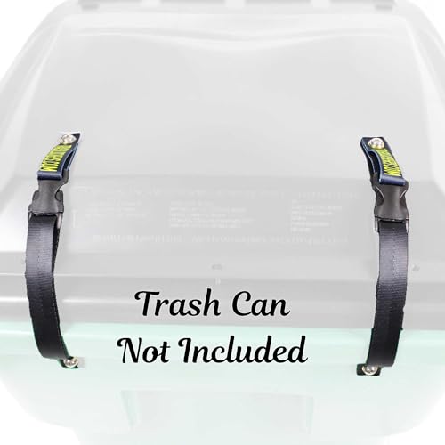 TrashLocker Bear and Raccoon Proof Trash Can Lid Lock Straps - Image 7