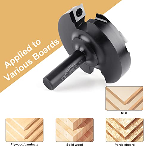 CNC Spoilboard Surfacing Router Bit,1/2 Inch Shank 3 Inch Cutting - Image 7