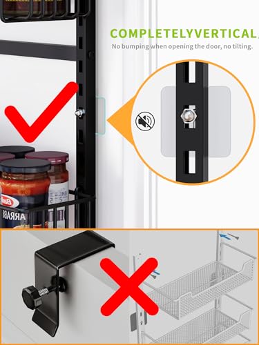 9-Tier Over Door Storage Rack, Heavy Duty Metal Hanging - Image 7