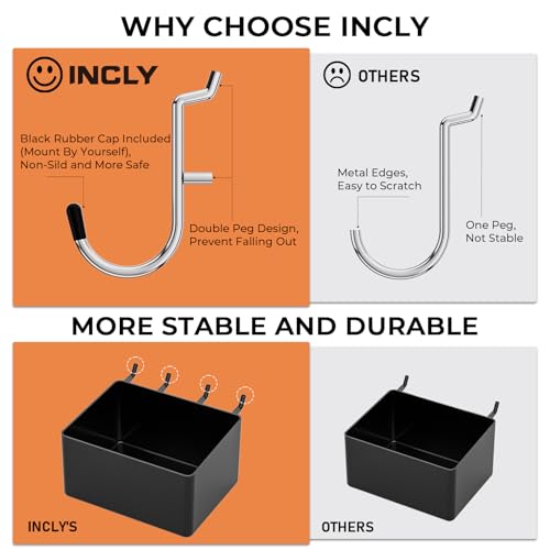INCLY 278PCS Pegboard Accessories Organizer Kit with | All Products - Image 4