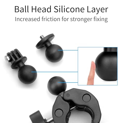 SOONSUN Heavy-Duty Super Clamp Mount for Insta360 and GoPro - Image 5