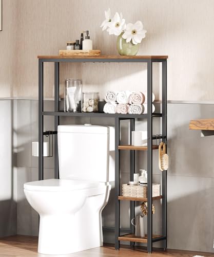 HOOBRO Over The Toilet Storage Cabinet, Freestanding - Image 3