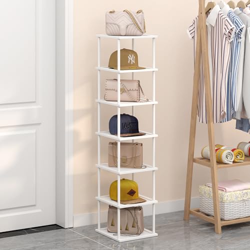 Vertical Tall Shoe Rack Organizer for Entryway -7 Tier Free - Image 4