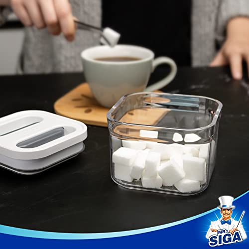 MR.SIGA 4 Pack Airtight Food Storage Container Set, BPA Free - Image 6
