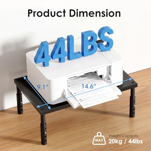 ECOLOVI Adjustable Wood Computer Monitor Stand Riser | All Products - Image 7